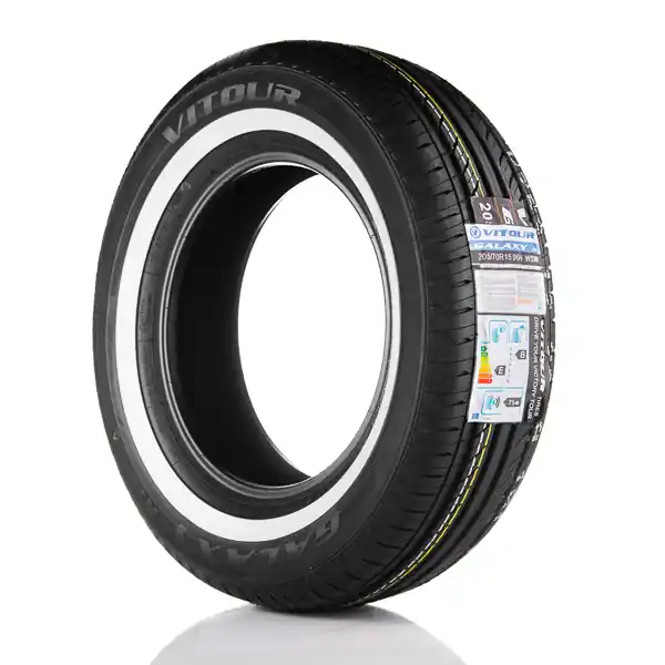 Vitour Galaxy R1 Valkosivu 20 mm 165/80-15 Bestseller