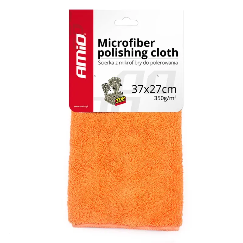 Mikrokuituinen kiillotusliina 37x27cm 350g/m2 Superhinta