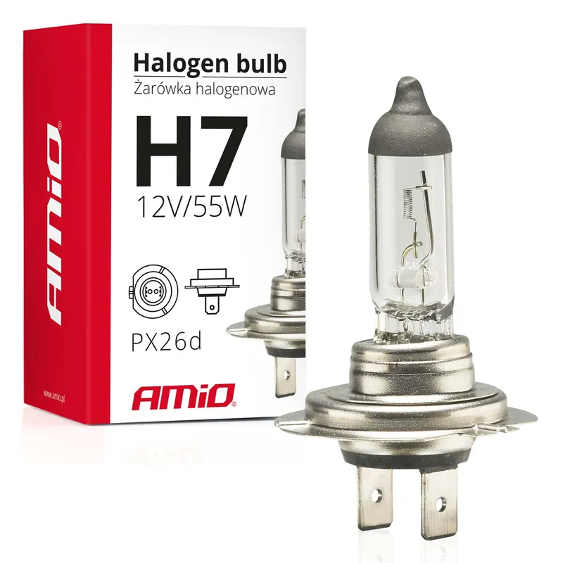 Tilaa Heti Halogeenipolttimo H7 12 V 55 W UV-suodatin (E8)