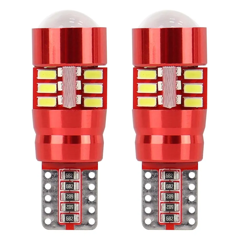LED-polttimo CANBUS 27SMD 3014 T10 (W5W) valkoinen 12V/24V Päivän Tarjous