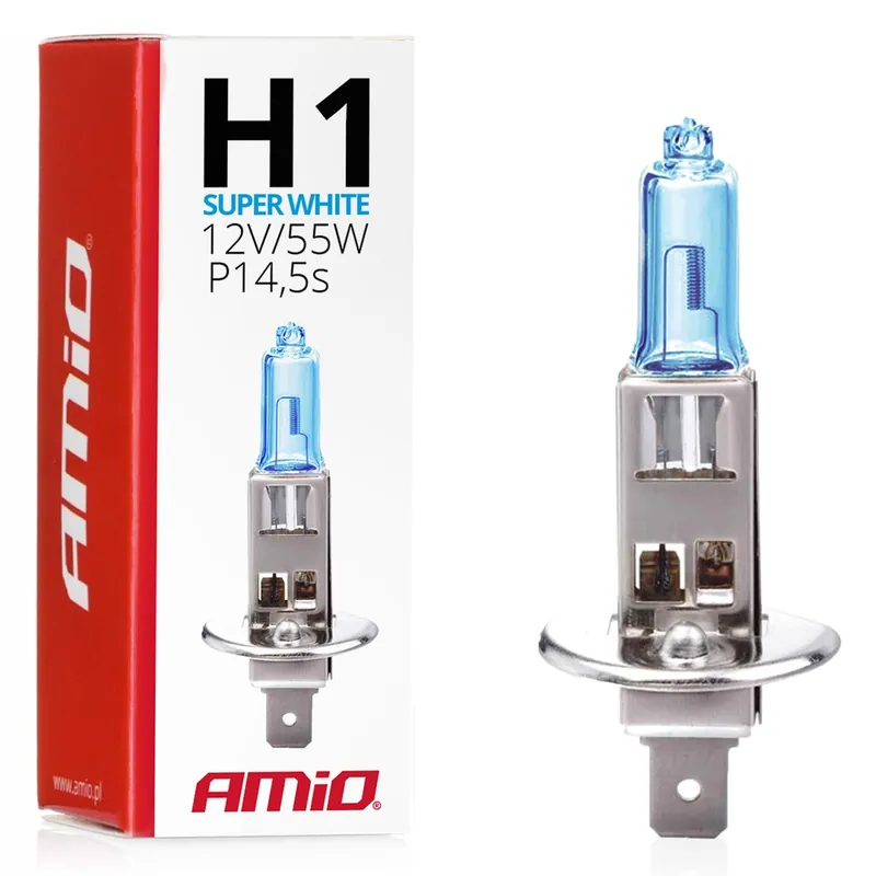 Nopea Toimitus Halogeenipolttimo H1 12 V 55 W Super White