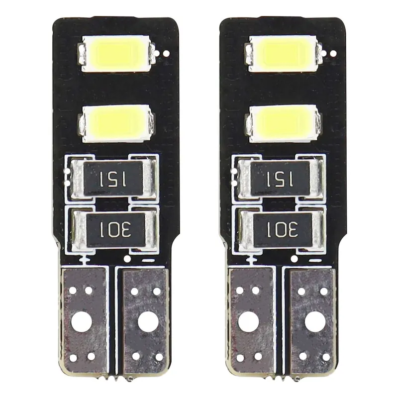 LED-polttimo CANBUS 4SMD 5730 T10 (W5W) valkoinen Tarjoushinta