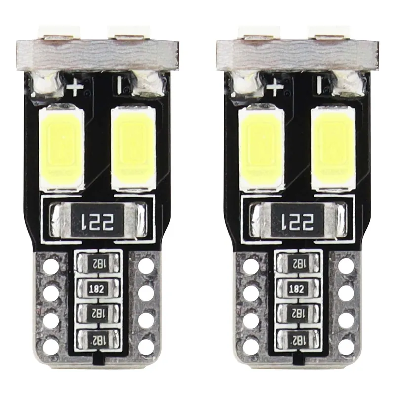 Uusi Kokoelma LED CANBUS 6SMD 5730 T10 (W5W) valkoinen