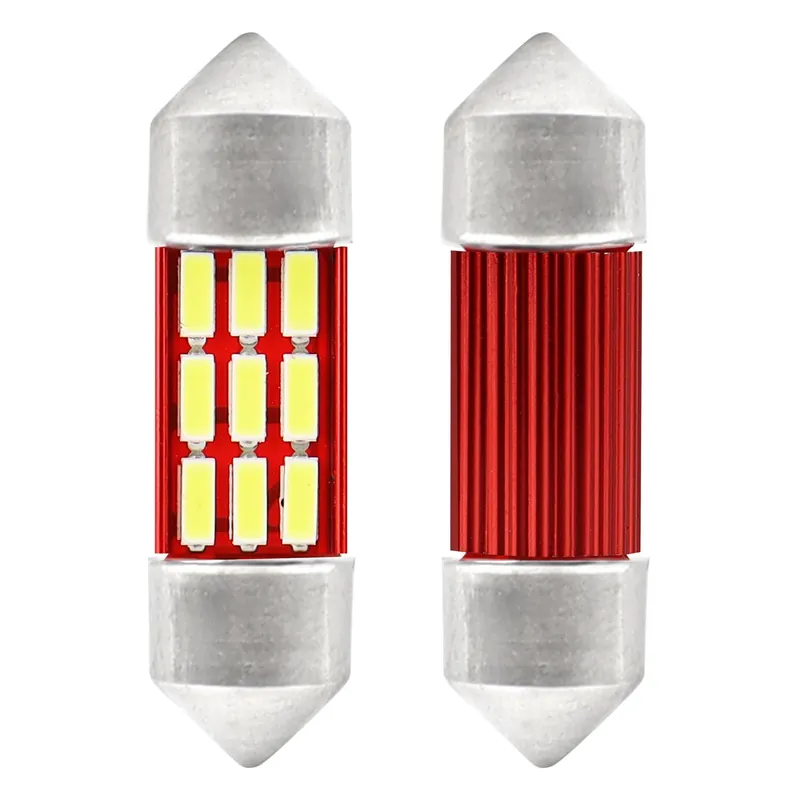 Vain Rajoitetun Ajan LED-polttimo CANBUS 4014 12SMD Festoon C5W/C10W/C3W 31mm valkoinen 12V/24V