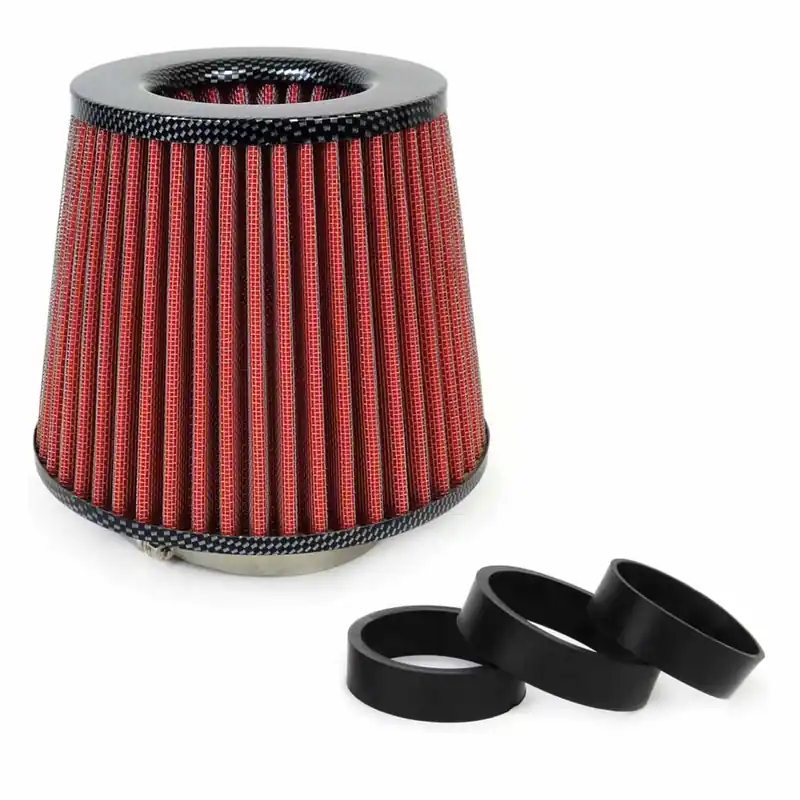 CARBON kartiomainen ilmansuodatin + 3 sovitinta Asiakkaiden Suosikki