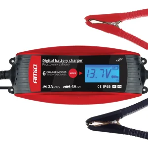 AMiO digitaalinen tasasuuntaaja 6 V/12 V – 2A/4A – DVL DBC-4A Päivän Tarjous