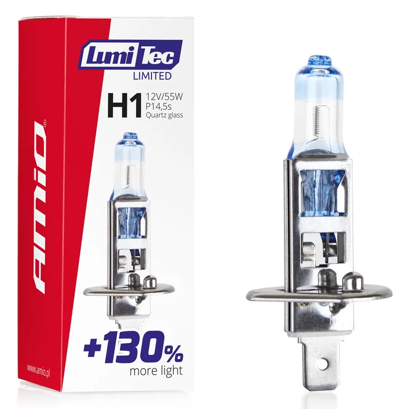Halogeenipolttimo H1 12 V 55 W Lumitec Limited +130% Löytö