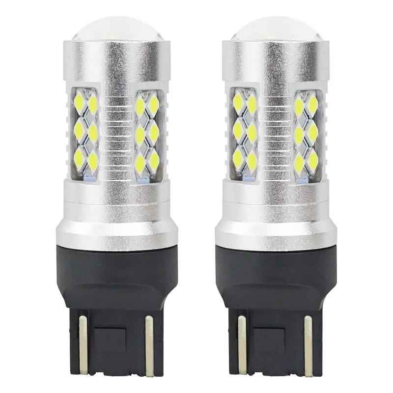 Vain Rajoitetun Ajan LED-polttimo CANBUS 3030 24SMD T20 7443 W21/5W valkoinen 12V/24V