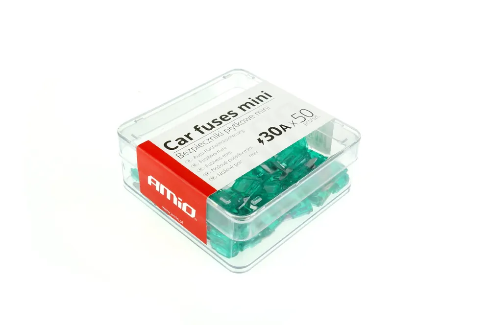 Mini-Box autosulakkeet 50 kpl 30A Kuuma Tarjous
