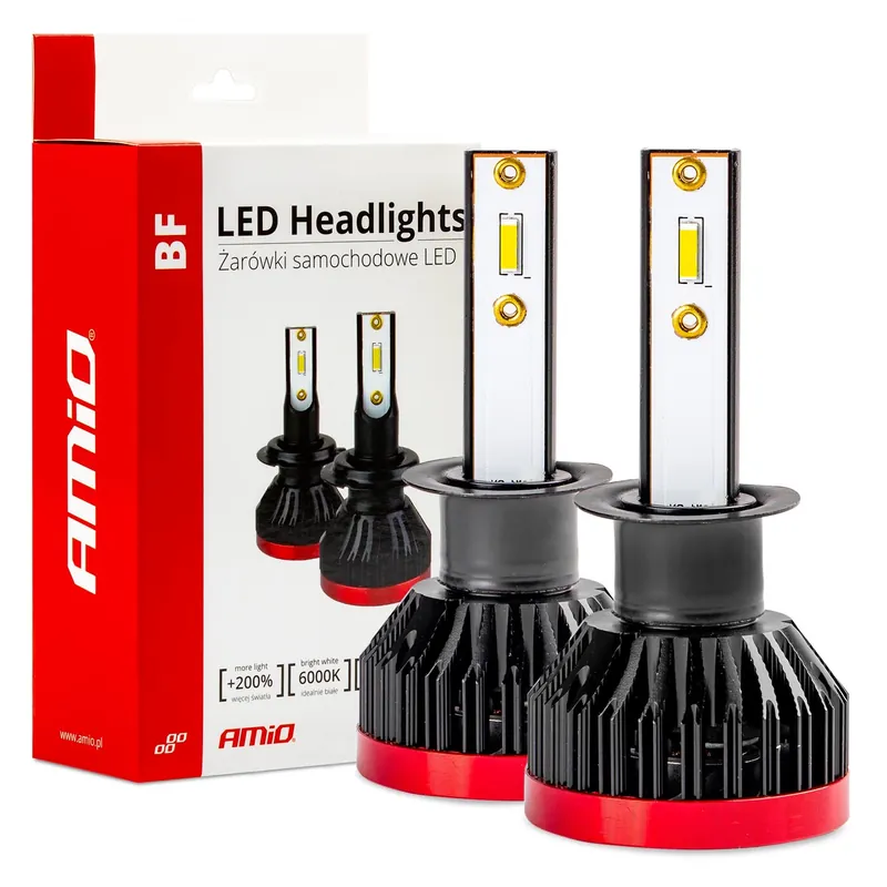 Edullinen LED-ajovalo H1 BF-sarja Amio