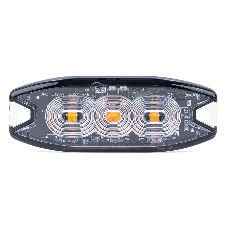 Löytö Litteä vilkkuvalo 3x3W LED R65 R10 12/24V IP67