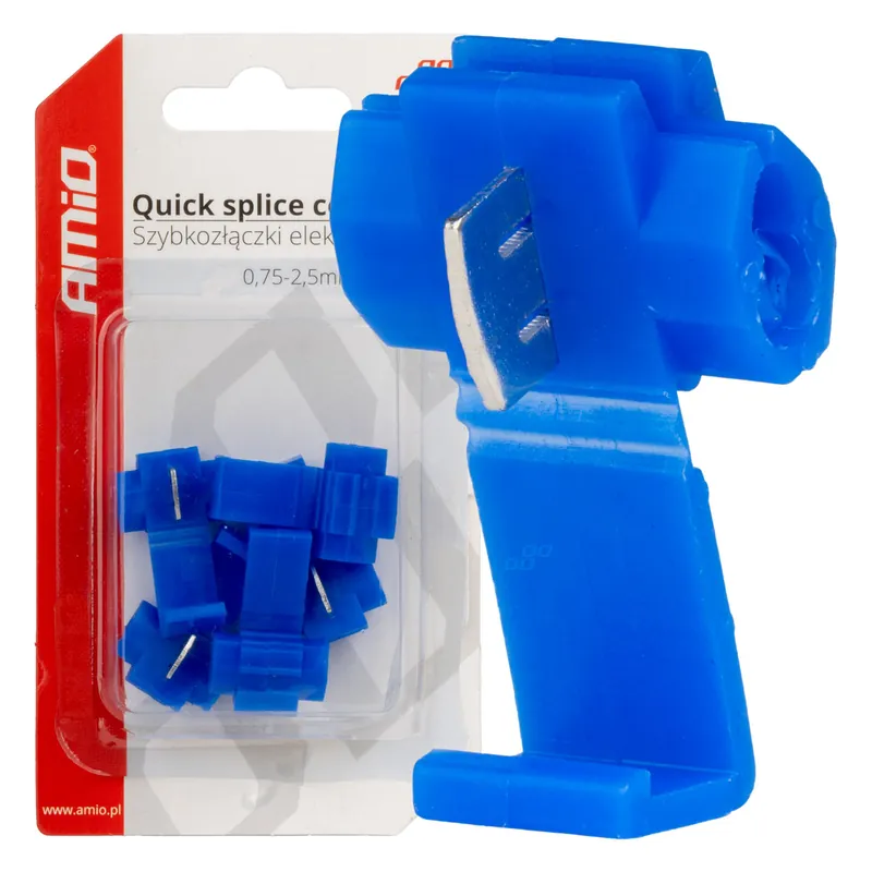 Älä Missaa Sähköliittimet pikakytkentä 0,75-2,5 mm² 15A 5 kpl blister