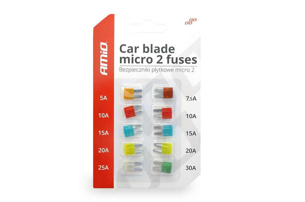 MICRO 2 autosulakkeet, 10 kpl blisteripakkaus Löytö