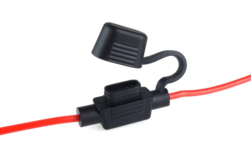 Heti Saatavilla MINI-sulakepidike 30 cm kaapelilla