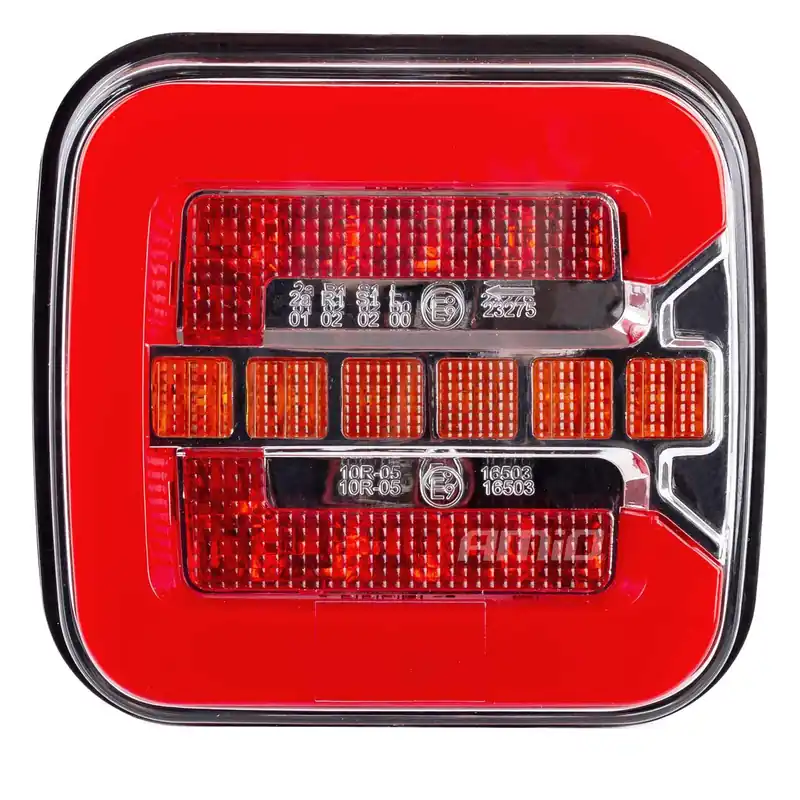 Tehdashinta LED-takavalo AMiO RCL-08-LR dynaaminen, vasen/oikea