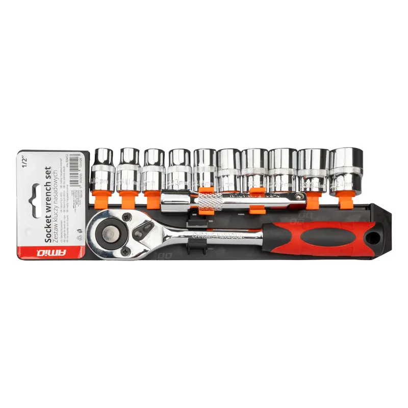 Kuuma Tarjous Hylsyavainsarja 11-osainen 1/2″ 10-24 mm