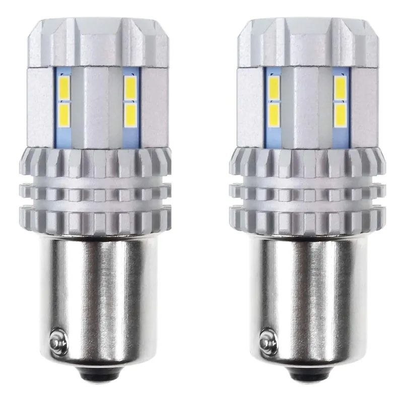Loppuunmyynti LED-polttimo CANBUS 3020 UltraBright 22SMD 1156 BA15S P21W R10W R5W valkoinen 12V/24V