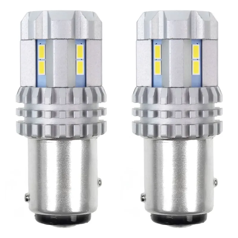 Älä Missaa LED-polttimo CANBUS 3020 22SMD UltraBright 1157 BAY15D P21/5W valkoinen 12V/24V