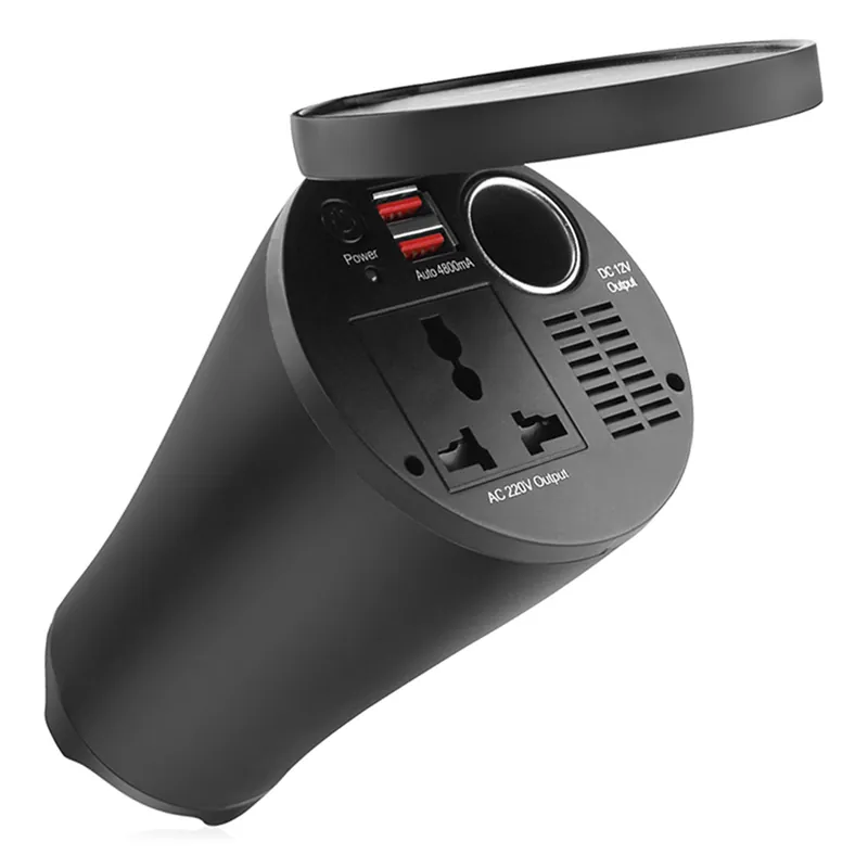 Mukipohjainen jännitemuunnin 12 V/230 V 150 W/300 W 2xUSB PI02 Rajoitettu Tarjous