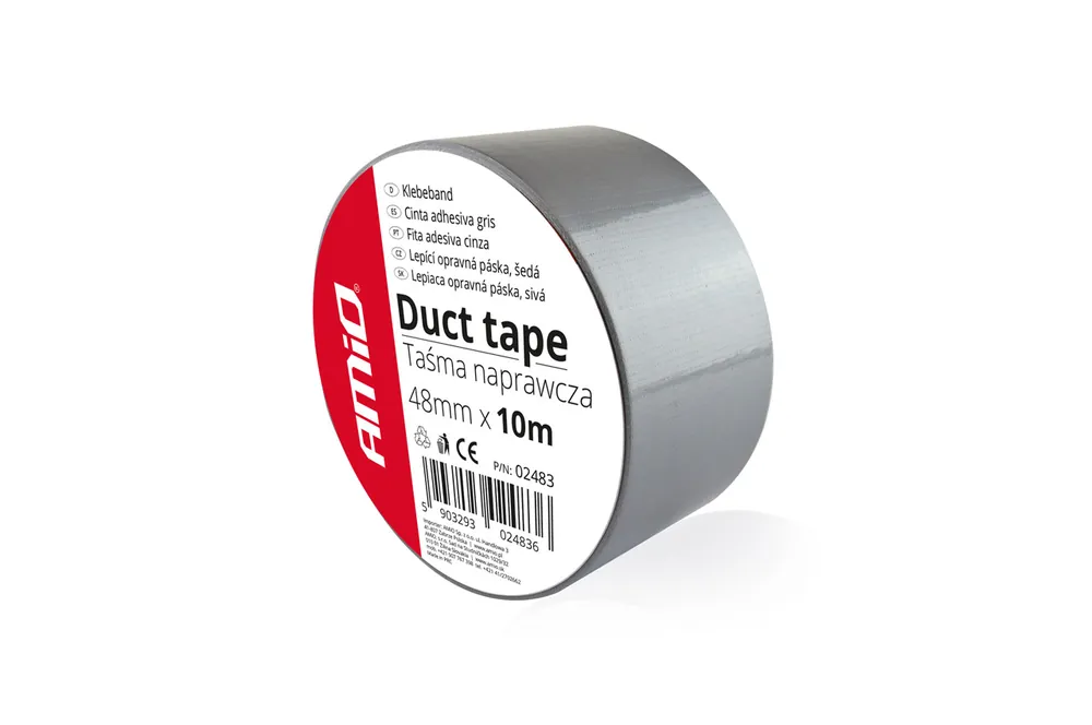 Korjausteippi harmaa 48mm x 10m x 0,19mm Alennettu