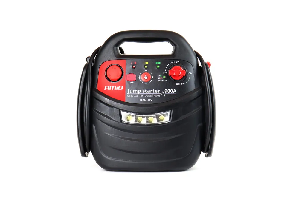 Uutuus AMiO 4-in-1 käynnistyslaite, 12 V 17Ah 900A JS01