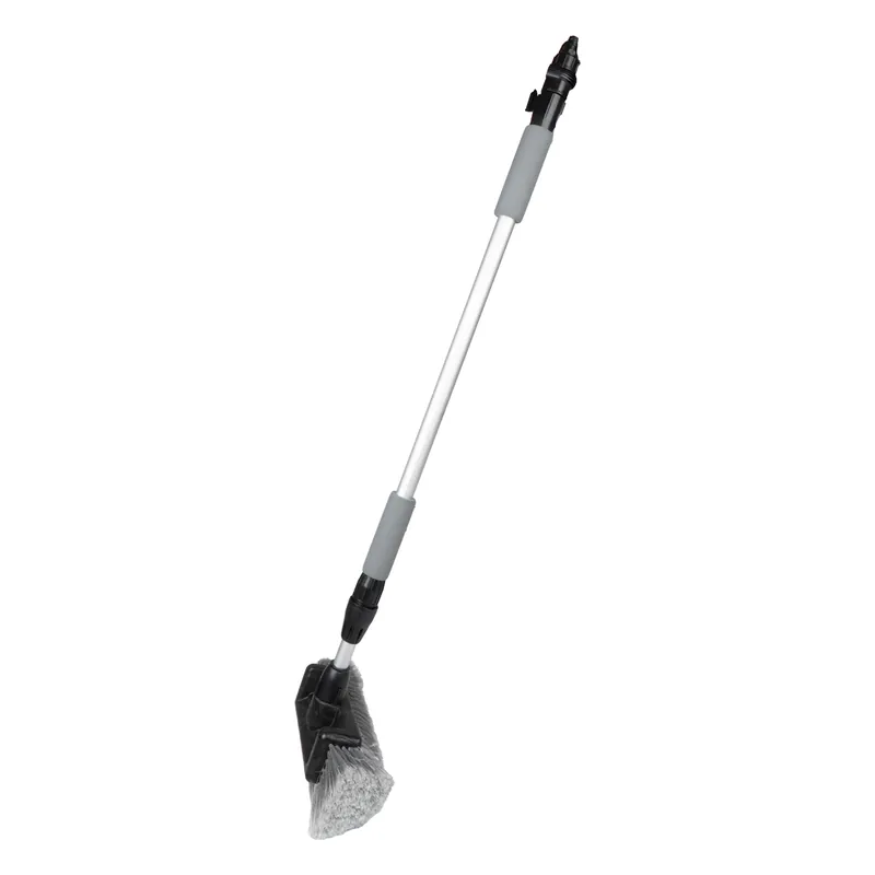 Teleskooppinen Flow-thru-harja 97-160cm AMIO-02660 Tehdashinta