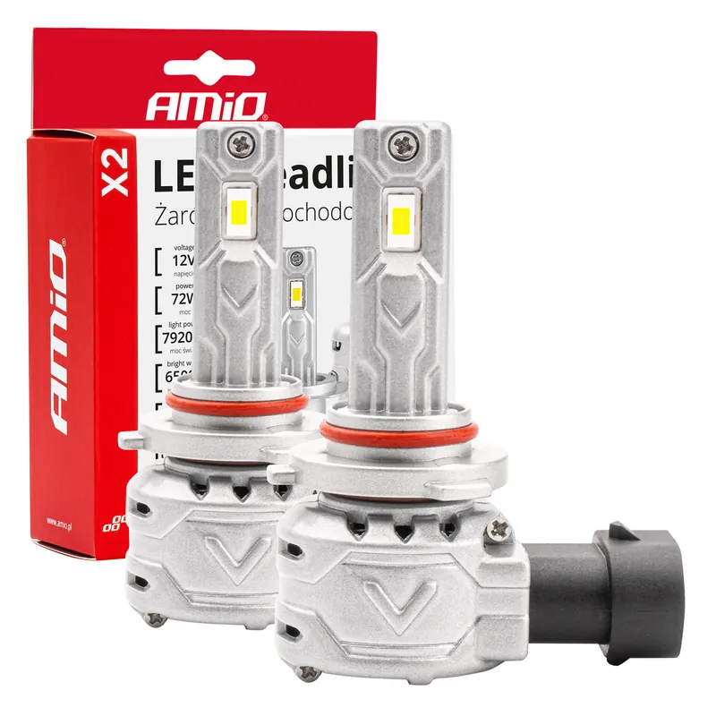 Ajankohtainen LED-ajovalo HB4 9006 X2 Series AMiO