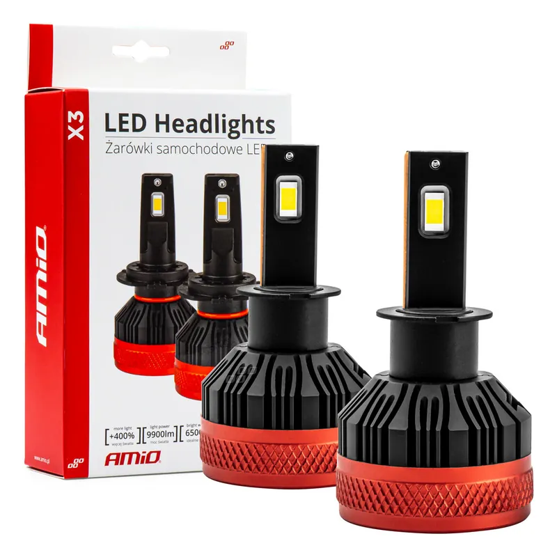 Eniten Myyty LED-ajovalo H3 X3-sarja AMiO