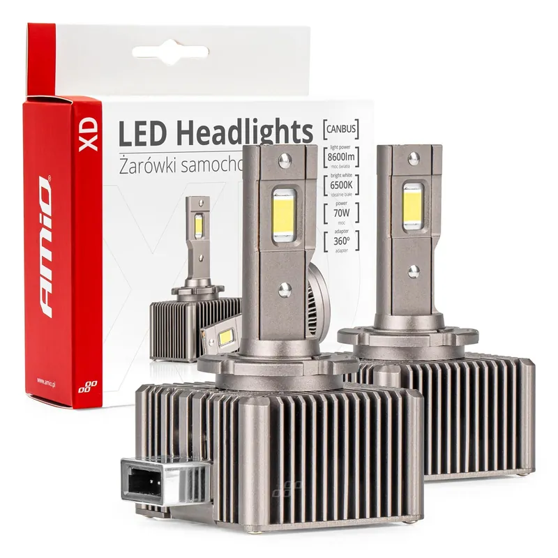 Älä Missaa LED-ajovalo D1S/D1R XD Series AMiO