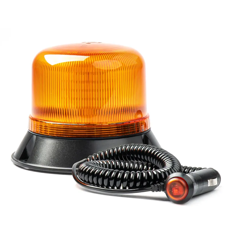 Kuuma Tarjous LED-huomiovalo W22m magneetti / 3 vilkkutilaa, ECE R10 60LED 12/24V IP66