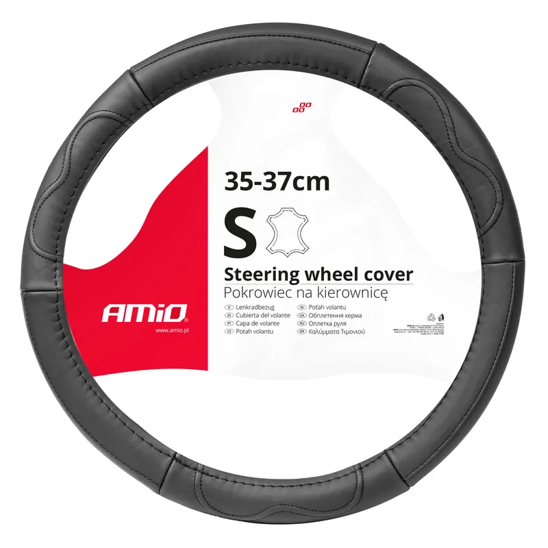 Halpa Hinta Ohjauspyörän suoja Leather Series SWC-49-S (35-37 cm)