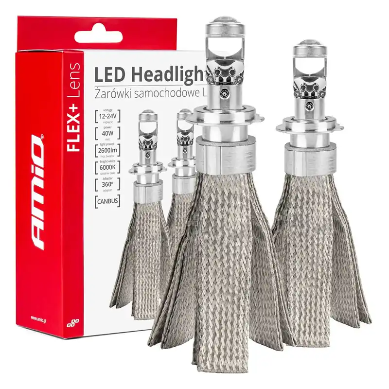 LED-ajovalo H7 FLEX+ Lens Series Tilaa Heti
