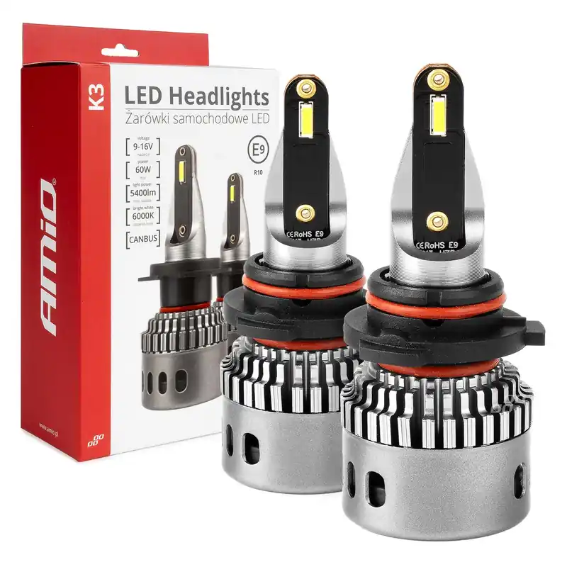 Osta Verkossa LED-ajovalot K3 HB4 9006 -sarja 12 V 6000K CANBUS