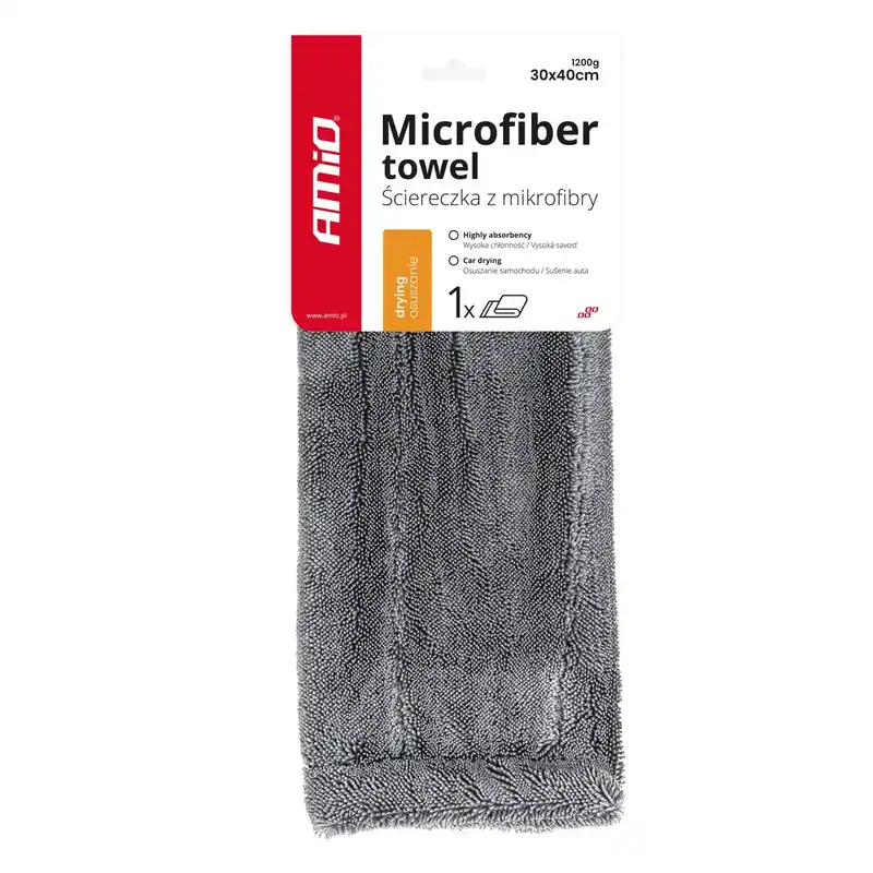 Mikrokuituliina 30x40cm 1200g AMIO-03759 Pakollinen (Must-Have)