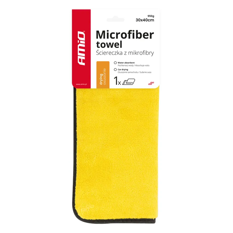 Mikrokuituliina 30x40cm 950g AMIO-03754 Halpa
