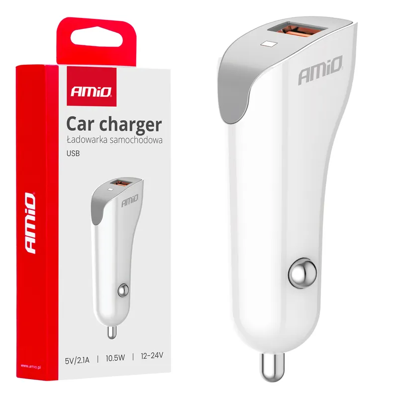 Tilaa Nyt Autolaturi USB-A 2.1A 12/24 V