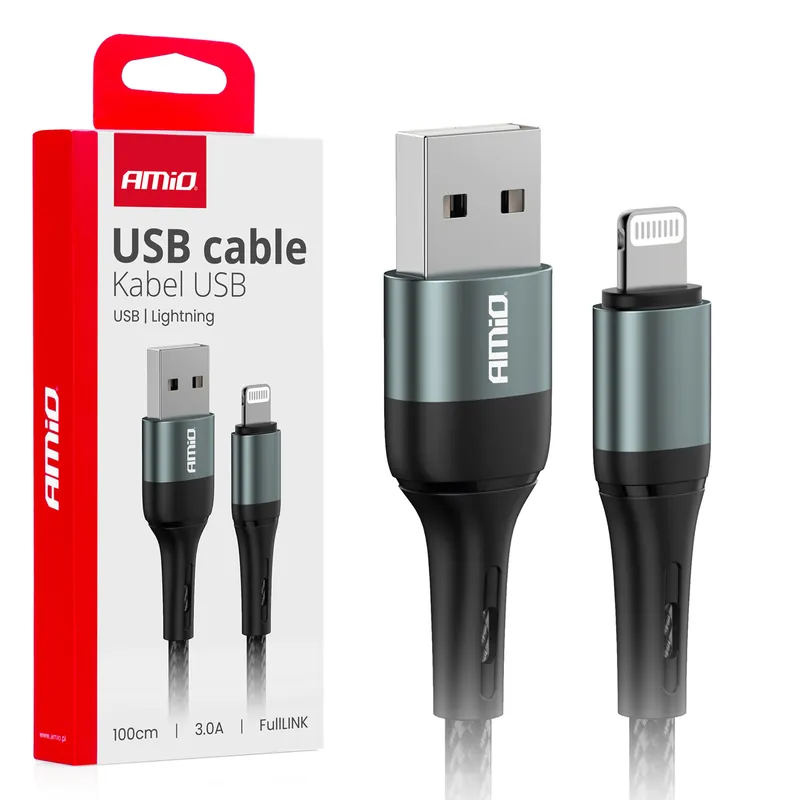 Vain Rajoitetun Ajan Cafele USB – Lightning 3A 100cm FullLINK