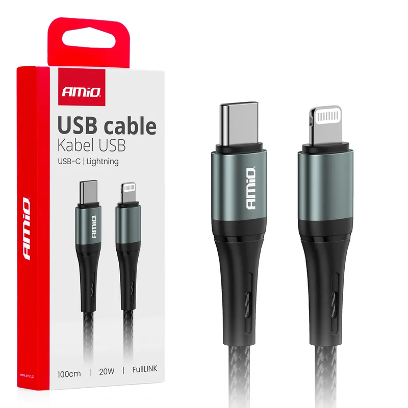 Cafele USB-C – Lightning kaapeli 20 W 100 cm FullLINK Osta Verkossa