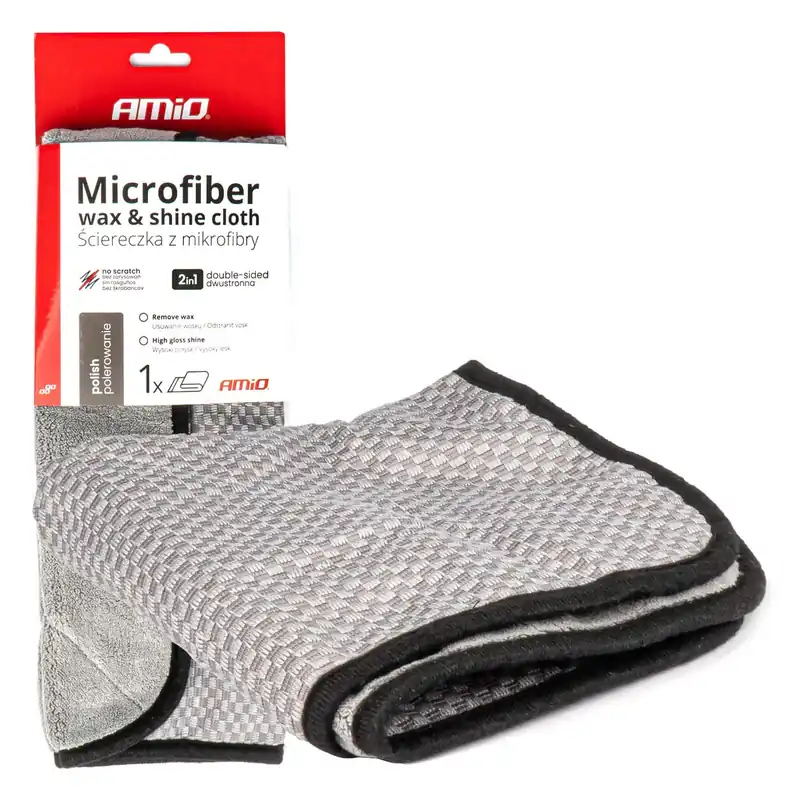 Tilaa Heti Mikrokuituliina vahaukseen ja kiillotukseen 40x40cm 600g AMIO-03976