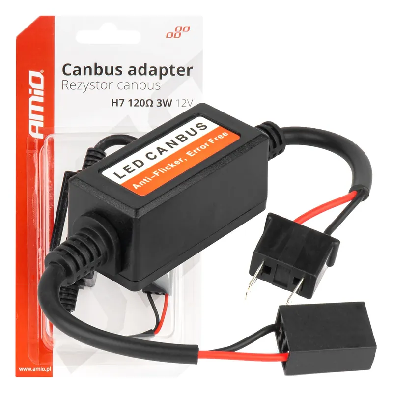 Osta Tänään CANBUS-vastukset LED-polttimovastus 3W 120Ω H7