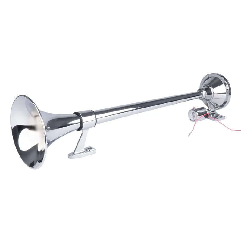 Eniten Myyty Fanfaariäänimerkki kromattu 640 mm 12 V 24 V