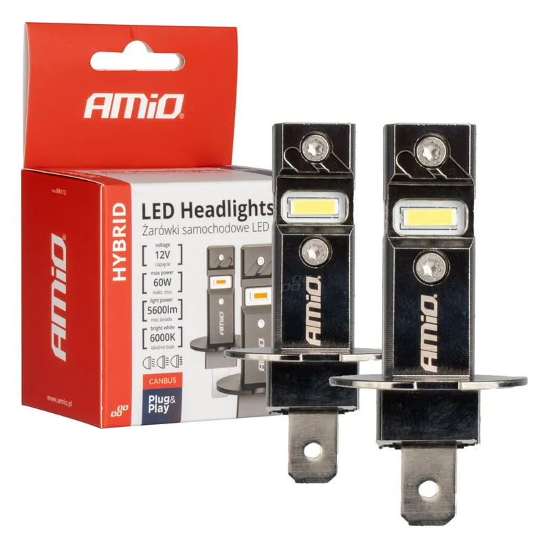 Superhinta LED-ajovalot Hybrid-sarja H3 6000K CANBUS 60 W