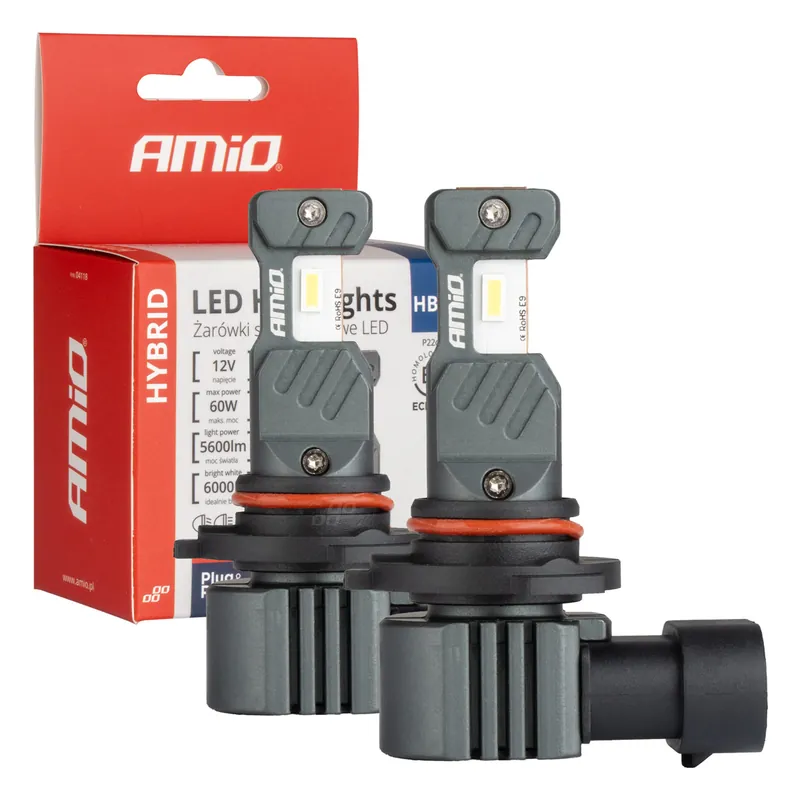 Paras Hinta LED-ajovalot Hybrid-sarja HB4 9006 6000K CANBUS 60 W