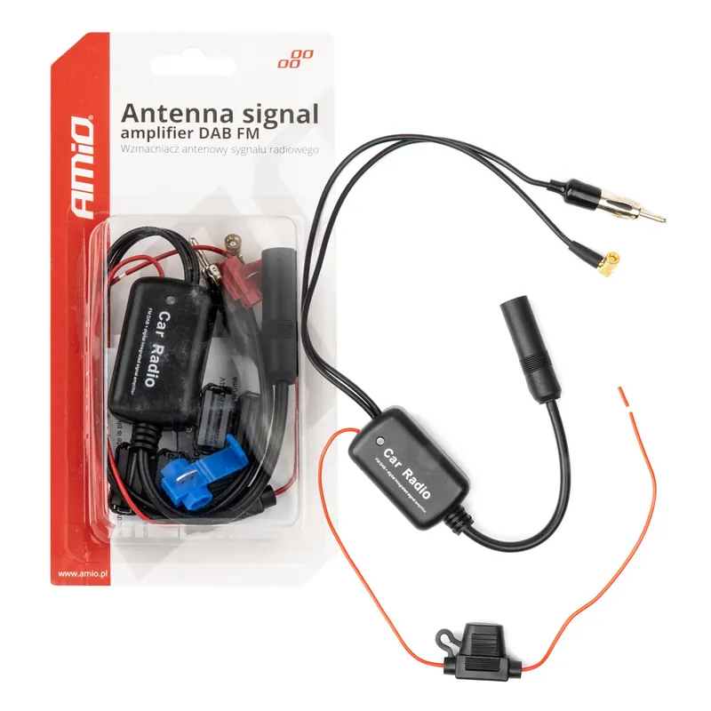 Tehdashinta Antennin signaalivahvistin 12 V DAB FM