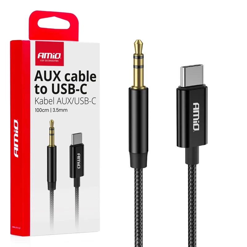Äänikaapeli USB-C – AUX Mini Jack 3,5 mm 1 m Osta Tänään
