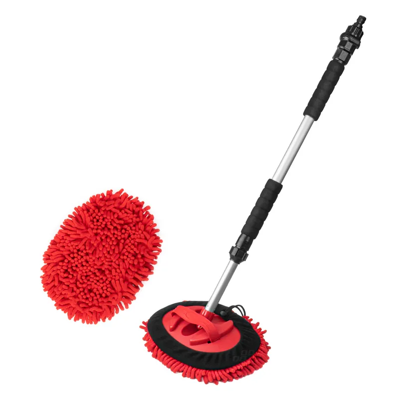 Bestseller Teleskooppiharja mikrokuidulla, läpivirtaus 67-100 cm AMIO-04342