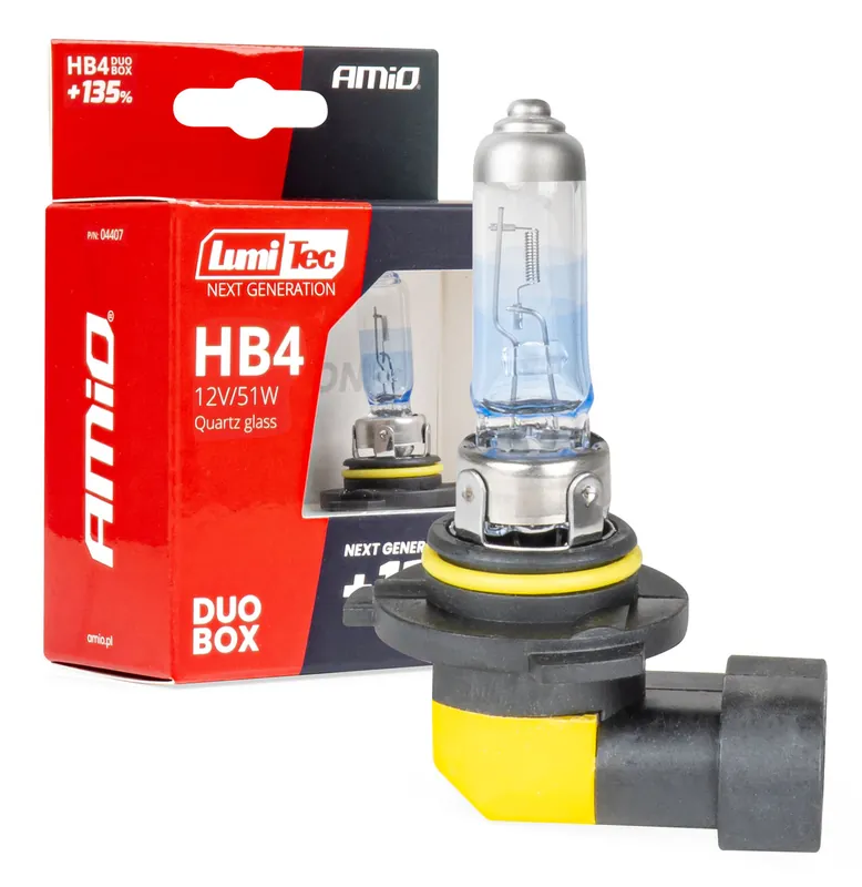 Halogeenipolttimo HB4 12V 51W LumiTec NEXT GENERATION +135% tuplapakkaus Bestseller