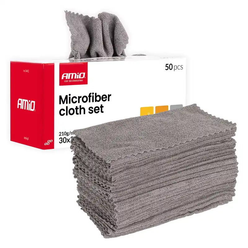 Eniten Myyty Mikrokuituliina setti 50 kpl 210gsm 30x30cm AMIO-04492