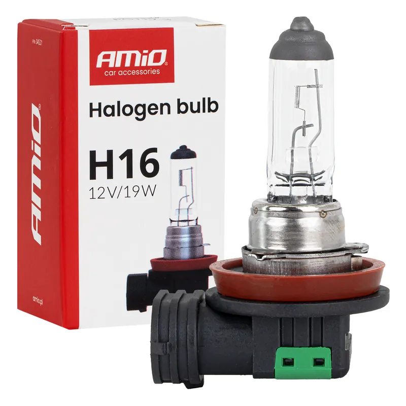Alennettu Halogeenipolttimo H16 12V 19W PGJ19-3