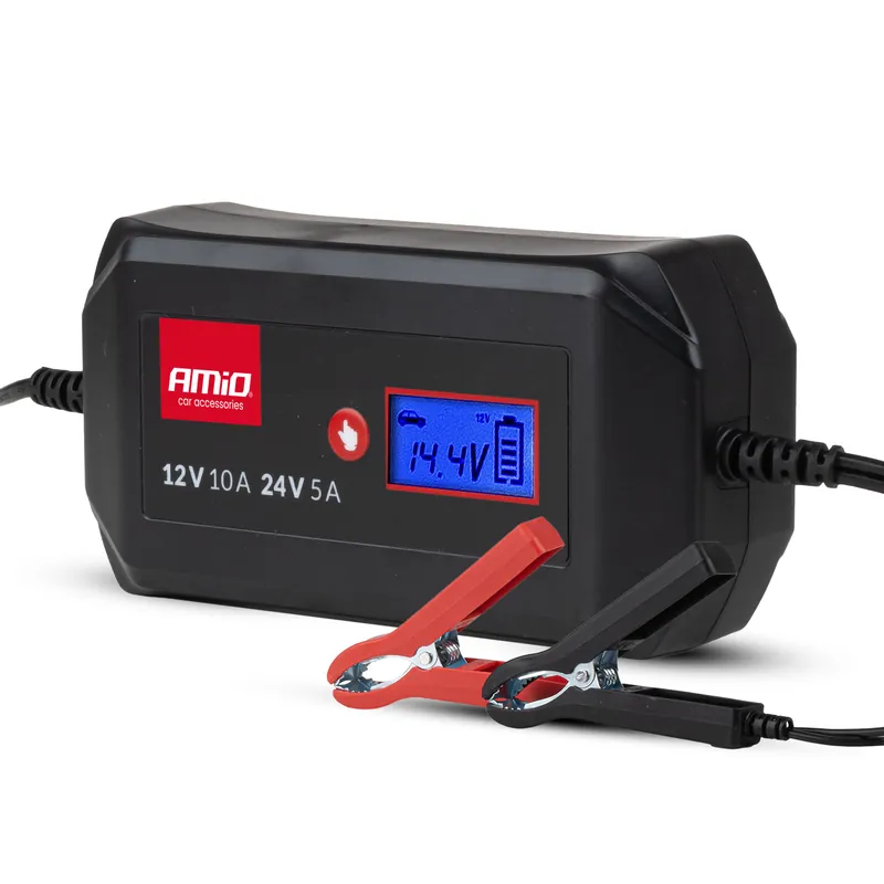 Digitaalinen akkulaturi STD GEL AGM WET MAX 10A 12/24 V Viikonlopputarjous